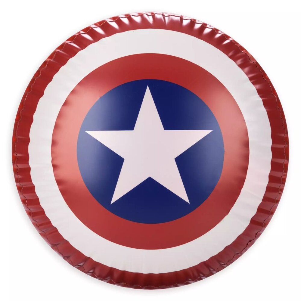Marvel Captain America Light-Up Inflatable Shield with Sound.